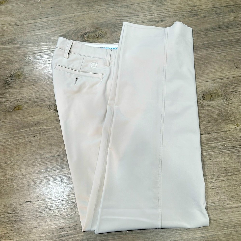 FootJoy Men's Light Beige Golf Pants